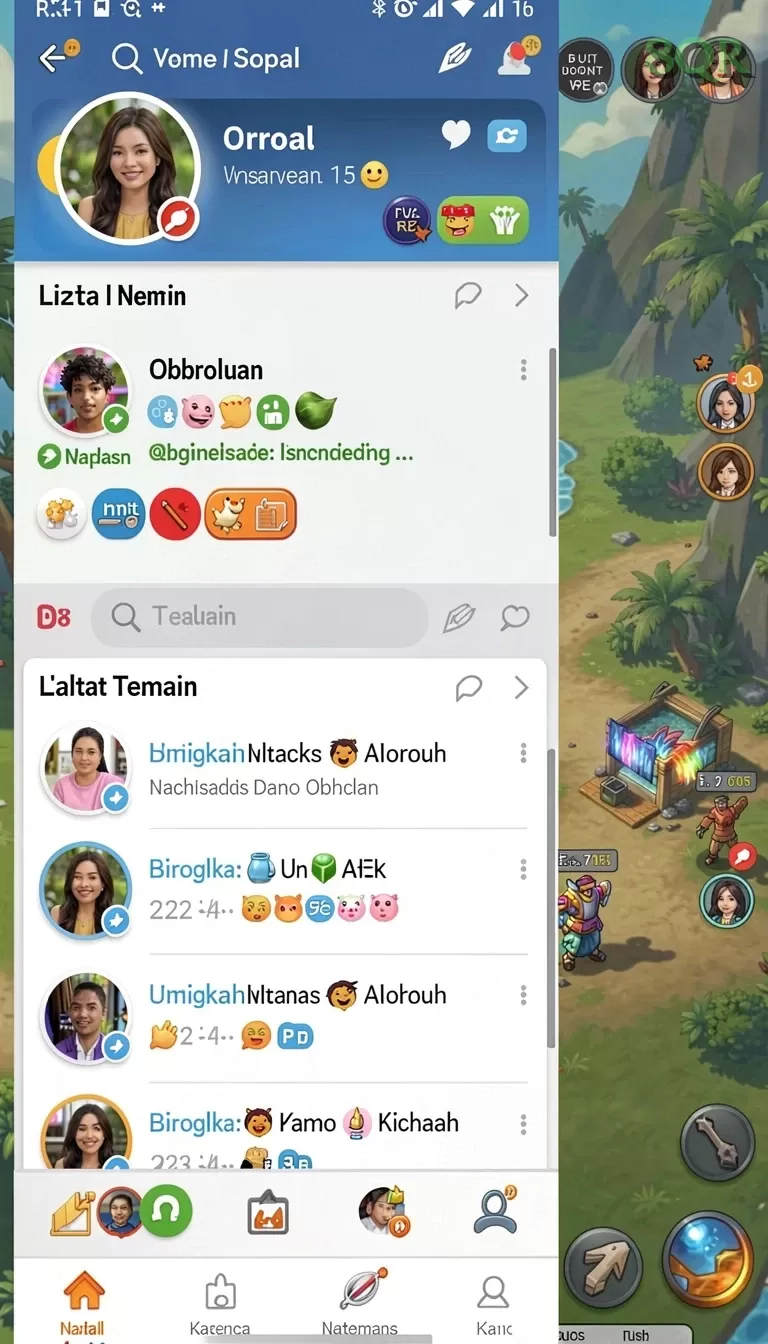 Cuplikan layar JEJUSLOT — aktivitas