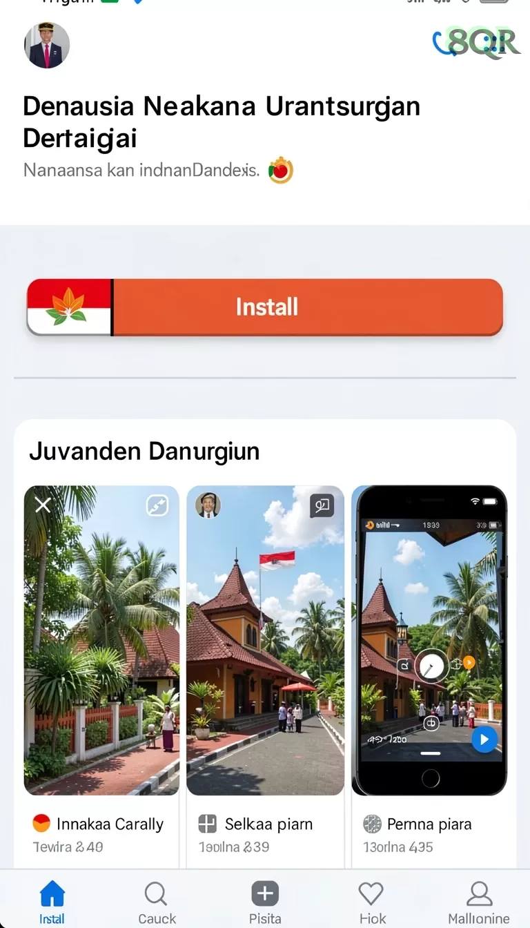 Cuplikan layar 9ZKGAMES — pengaturan akun
